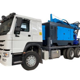 Giàn khoan giếng nước lắp trên xe FYC280