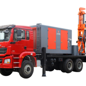 Giàn khoan giếng nước lắp trên xe FYC280