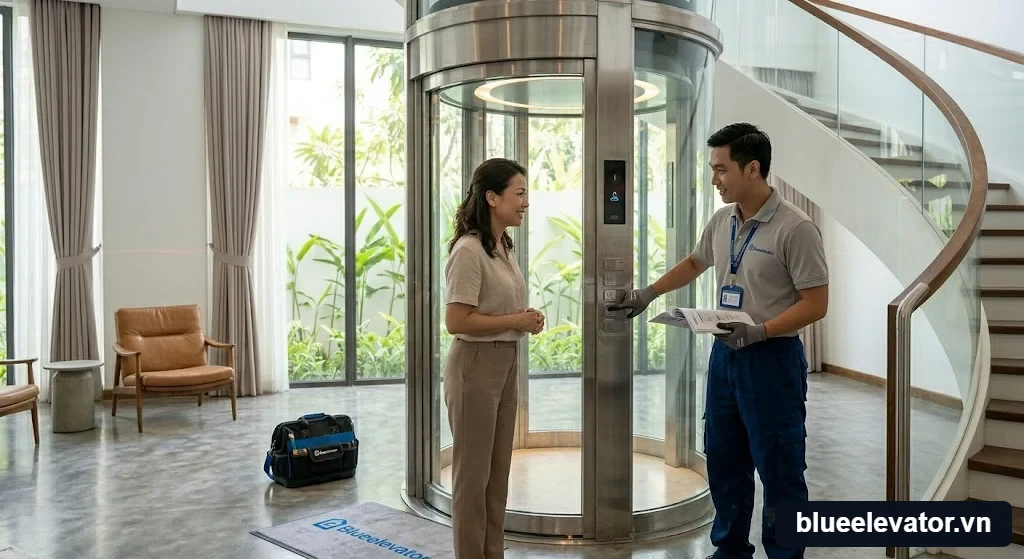 Chuyên gia tư vấn thang máy kính tròn