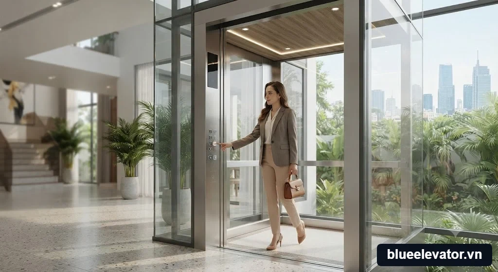 Tiêu chuẩn kỹ thuật phần cứng và cách bấm thang máy đúng chuẩn an toàn